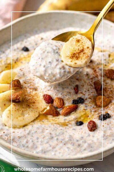 Creamy Banana Nut Chia Pudding Creamy Banana Nut Chia Pudding