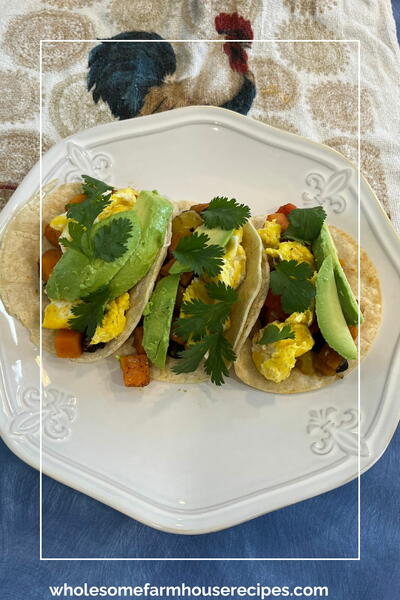 Sweet Potato Breakfast Tacos Sweet Potato Breakfast Tacos
