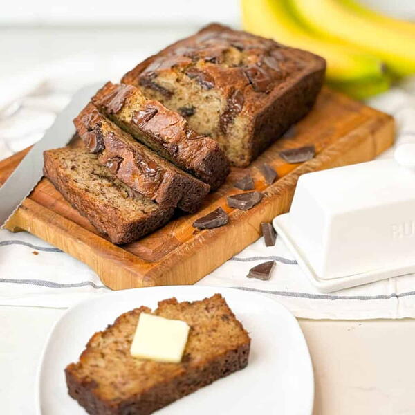 Chocolate Chunk Banana Bread Chocolate Chunk Banana Bread