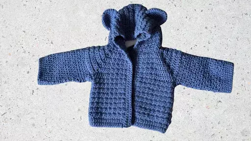 Hooded Baby Cardigan Hooded Baby Cardigan