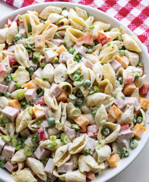 Ham Pasta Salad Ham Pasta Salad
