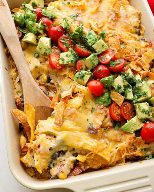 Chicken Taco Casserole Chicken Taco Casserole