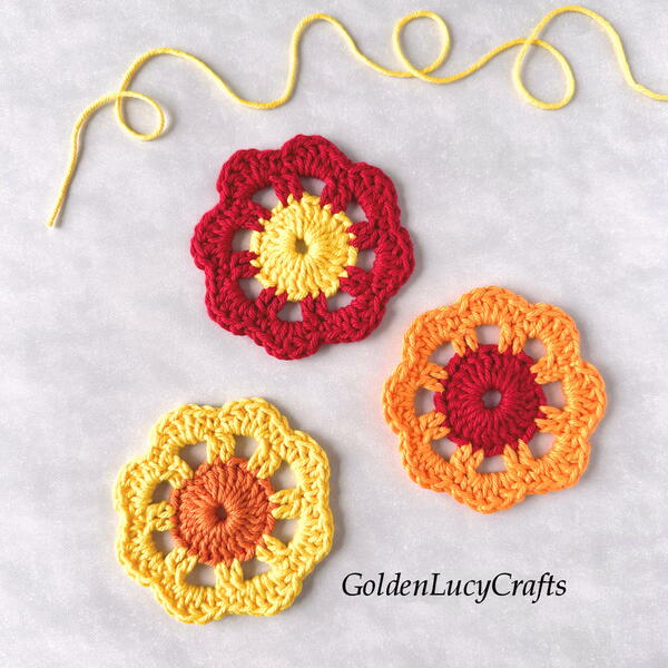 Easy Flower Motif Easy Flower Motif
