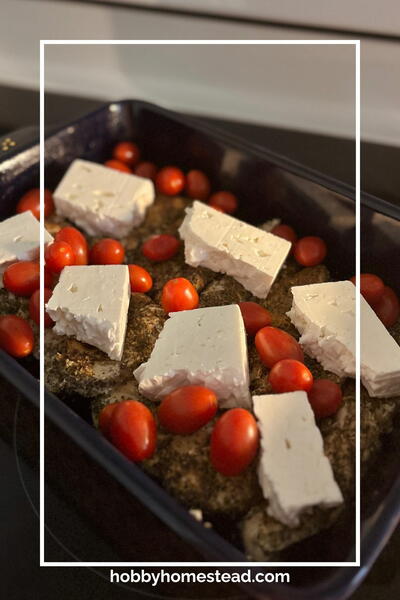 Country Style Creamy Baked Feta Chicken Recipe Country Style Creamy Baked Feta Chicken Recipe