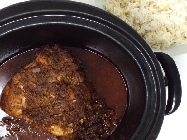 Slow Cooker Pork Vindaloo With Basmati Rice Slow Cooker Pork Vindaloo With Basmati Rice