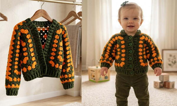 Easy Crochet Baby Cardigan For Beginners Easy Crochet Baby Cardigan For Beginners