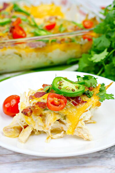 Jalapeno Popper Chicken Casserole Jalapeno Popper Chicken Casserole