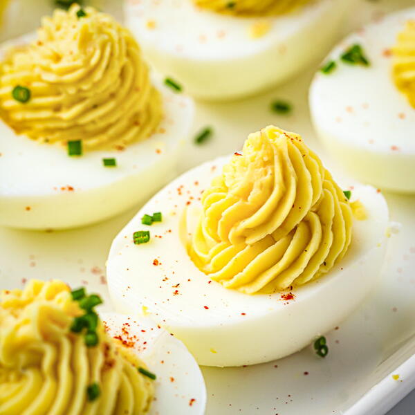 Easy Deviled Eggs Easy Deviled Eggs