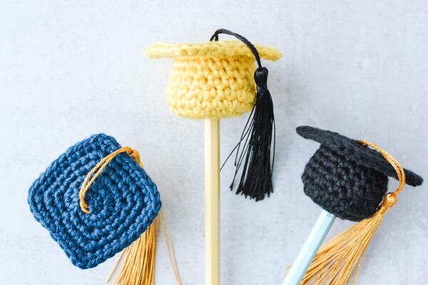 Graduation Hat Pencil Topper Graduation Hat Pencil Topper