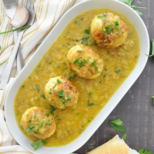 Andalusian Eggs With Garlic Bread Sauce Andalusian Eggs With Garlic Bread Sauce