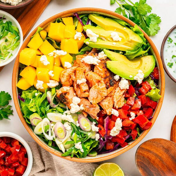 Salmon Cobb Salad Salmon Cobb Salad