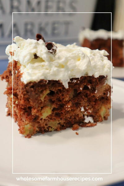 Easy Chocolate Rhubarb Cake With Cream Cheese Frosting Easy Chocolate Rhubarb Cake With Cream Cheese Frosting