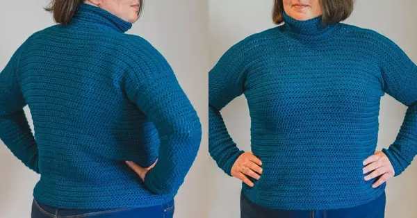 Crochet Turtleneck Sweater Pattern Crochet Turtleneck Sweater Pattern
