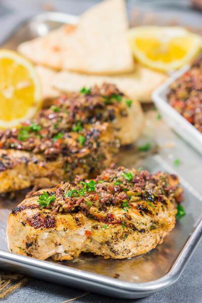 Grilled Greek Chicken Grilled Greek Chicken