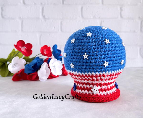 Patriotic Snow Globe Amigurumi Patriotic Snow Globe Amigurumi