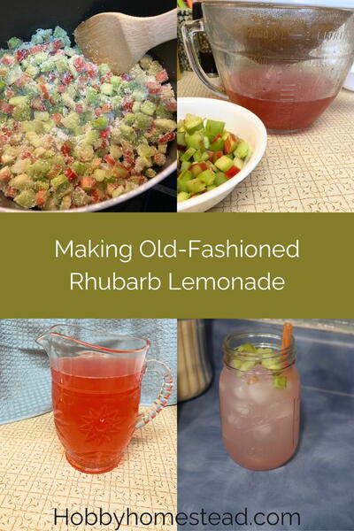 Easy Homemade Rhubarb Lemonade From Scratch Easy Homemade Rhubarb Lemonade From Scratch