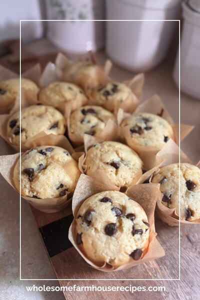 Jumbo Bakery Style Chocolate Chip Muffins Recipe Jumbo Bakery Style Chocolate Chip Muffins Recipe