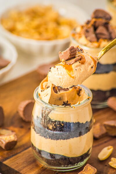 Peanut Butter Mousse Cups Peanut Butter Mousse Cups