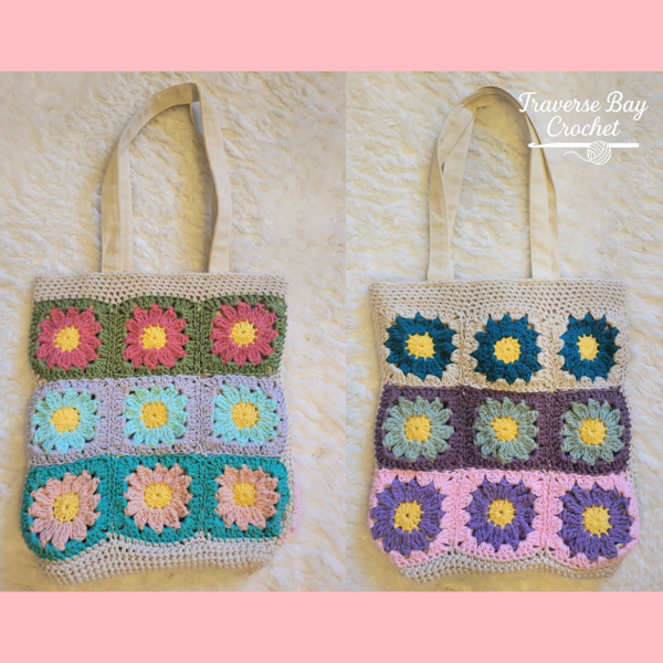 Daisy Canvas Tote Daisy Canvas Tote