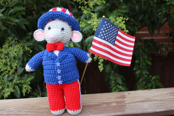 Patriotic Mouse Amigurumi Patriotic Mouse Amigurumi