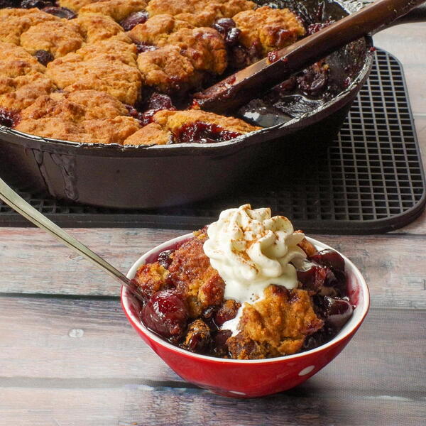 Fresh Cherry Butterscotch Cobbler Fresh Cherry Butterscotch Cobbler