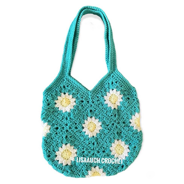 Daisy Sqaure Crochet Bag Pattern Daisy Sqaure Crochet Bag Pattern