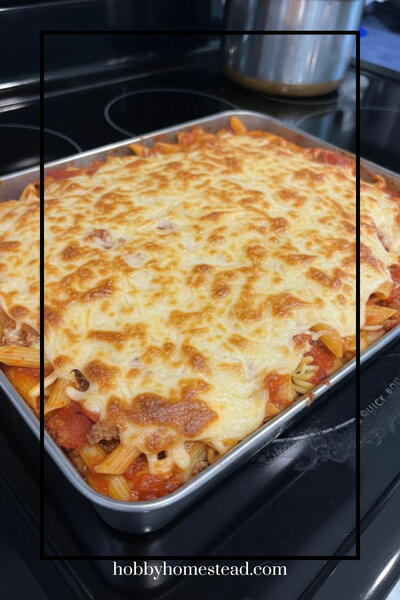 Pantry-friendly Easy Pizza Pasta Bake Pantry-friendly Easy Pizza Pasta Bake