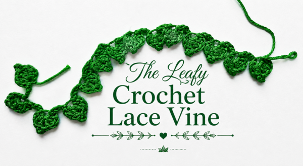 The Leafy Crochet Lace Vine The Leafy Crochet Lace Vine