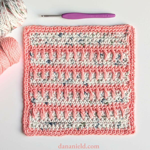 Caramel Stitch Blanket Square Or Dishcloth Caramel Stitch Blanket Square Or Dishcloth