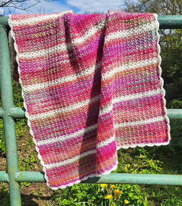 Pink Drift Baby Blanket Pink Drift Baby Blanket