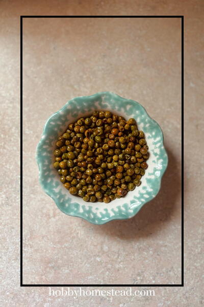 Crispy Roasted Green Peas Recipe Crispy Roasted Green Peas Recipe