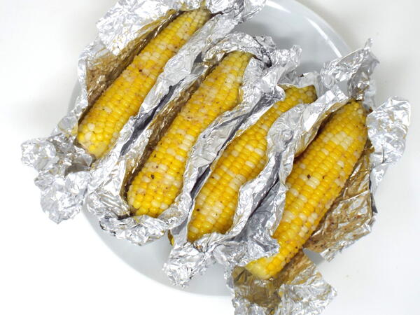 Oven Steamed Corn On The Cob Oven Steamed Corn On The Cob