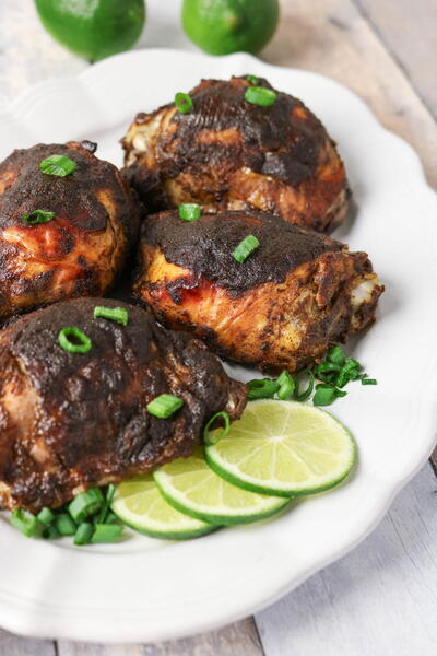 Jamaican Jerk Chicken Thighs Jamaican Jerk Chicken Thighs