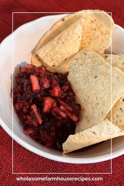Apple Blueberry Salsa Recipe With Fresh Lime Apple Blueberry Salsa Recipe With Fresh Lime