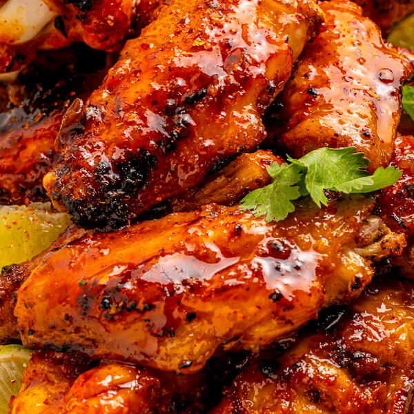 Grilled Honey Chipotle Wings Grilled Honey Chipotle Wings