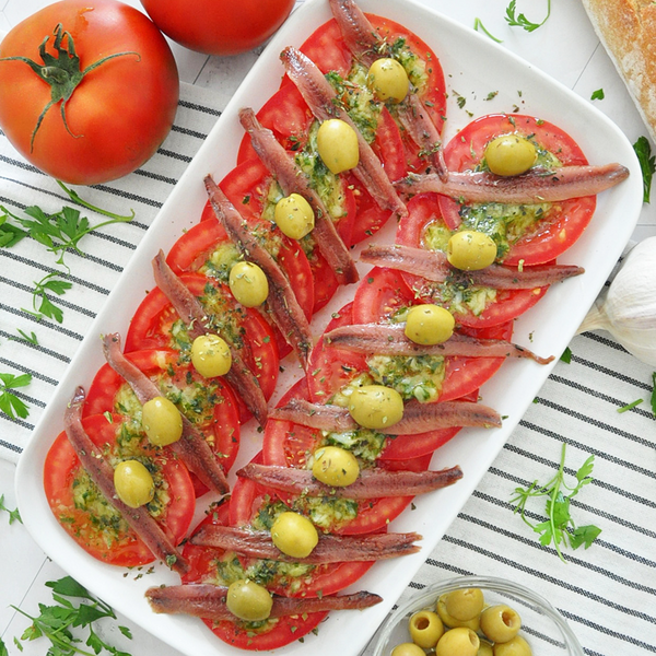 Got Canned Anchovies Make This Spanish Tomato And Anchovy Salad Got Canned Anchovies? Make This Spanish Tomato And Anchovy Salad