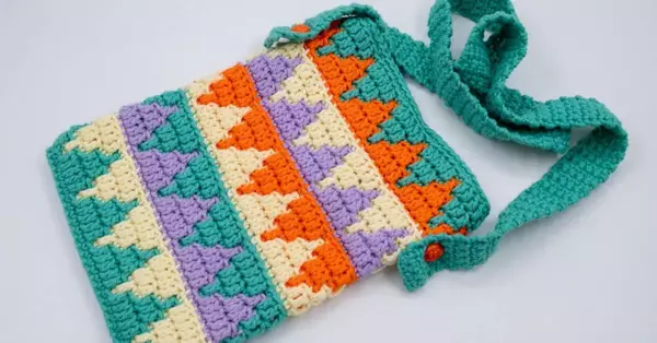 Mosaic Crochet Bag Mosaic Crochet Bag