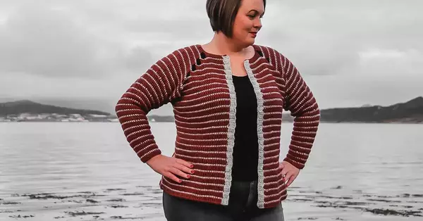 Striped Crochet Cardigan Pattern Striped Crochet Cardigan Pattern