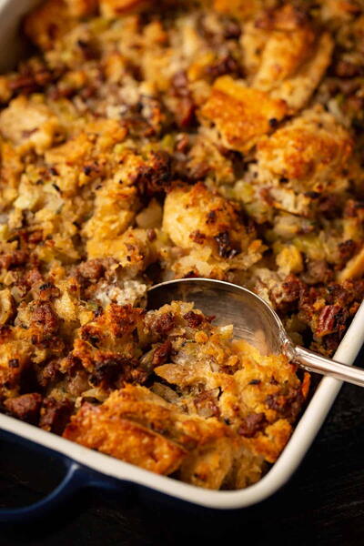 Sourdough Sausage Stuffing With Sage Sourdough Sausage Stuffing With Sage