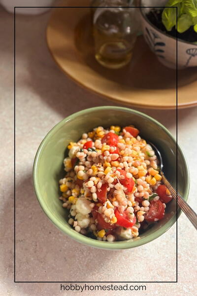 Garden Fresh Pearl Couscous Salad Garden Fresh Pearl Couscous Salad