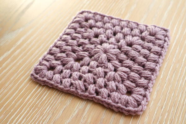 Puff Stitch Granny Square Puff Stitch Granny Square