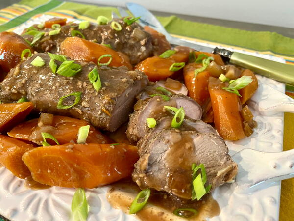 Slow Cooker Honey Garlic Pork Tenderloin Slow Cooker Honey Garlic Pork Tenderloin