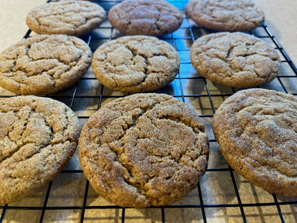 Browned Butter Pumpkin Snickerdoodle Cookies Browned Butter Pumpkin Snickerdoodle Cookies