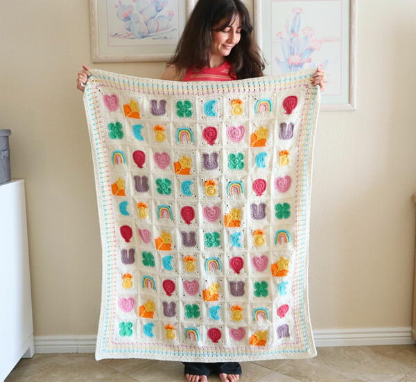 Charming Marshmallow Blanket Charming Marshmallow Blanket