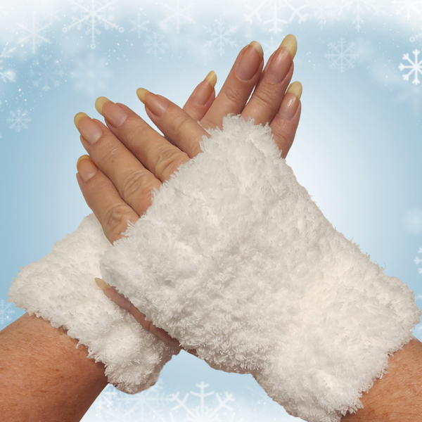 Snow Bunny Wrist Warmers Snow Bunny Wrist Warmers