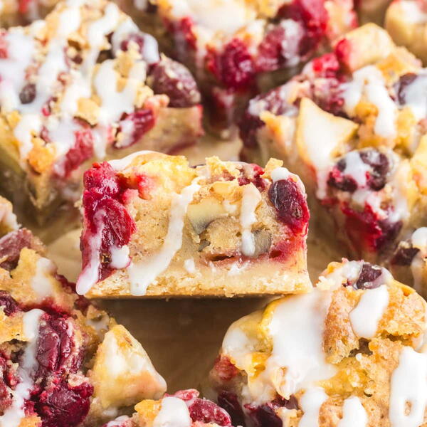 Apple Cranberry Bars Apple Cranberry Bars