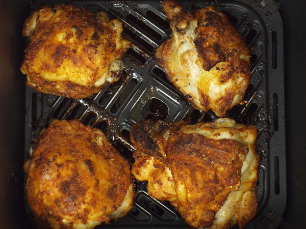 Crispy Air Fryer Chicken Thighs Crispy Air Fryer Chicken Thighs