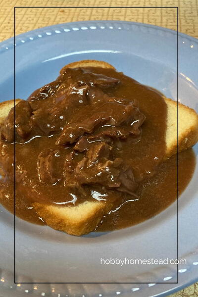 Slow Cooker Hot Beef Slow Cooker Hot Beef