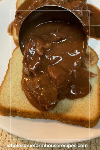 Slow Cooker Hot Roast Beef Sandwiches With Gravy Slow Cooker Hot Roast Beef Sandwiches With Gravy