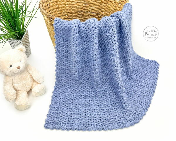 Chunky Baby Blanket Crochet Pattern Chunky Baby Blanket Crochet Pattern